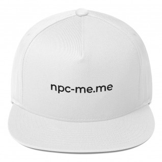 Flat Bill NPC MEME Cap