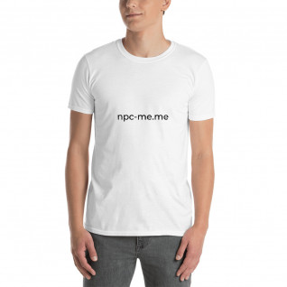 Short-Sleeve Unisex NPC MEME T-Shirt